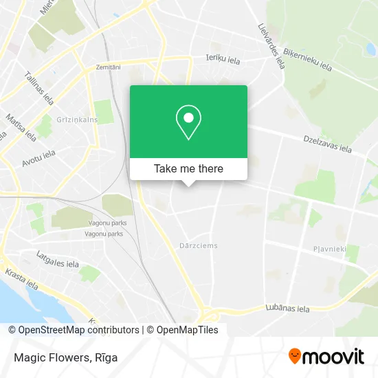 Magic Flowers map