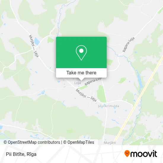 Pii Bitīte map