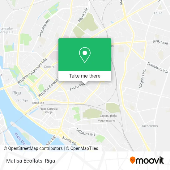 Matisa Ecoflats map