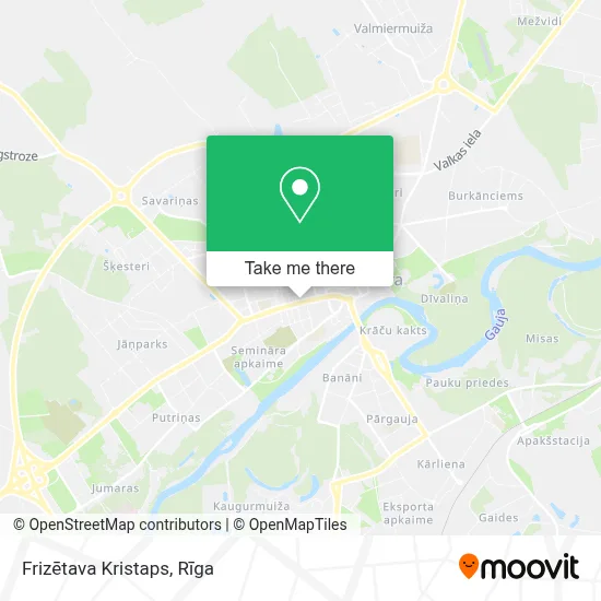 Frizētava Kristaps map