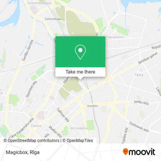 Magicbox map