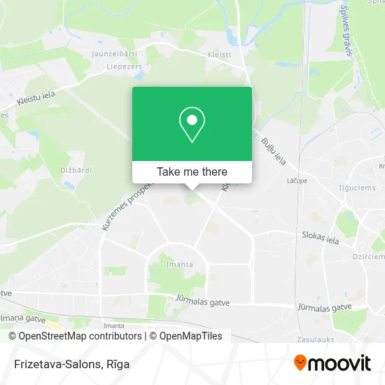 Frizetava-Salons map