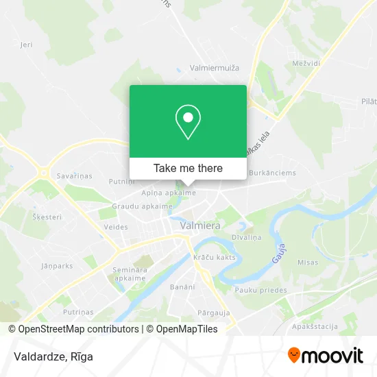 Valdardze map