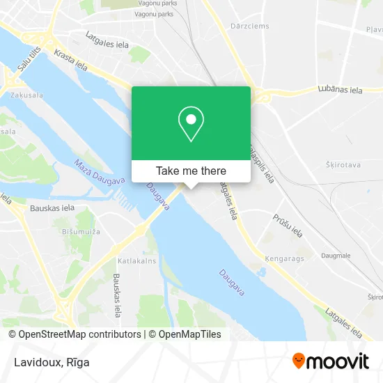 Lavidoux map