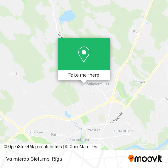 Valmieras Cietums map