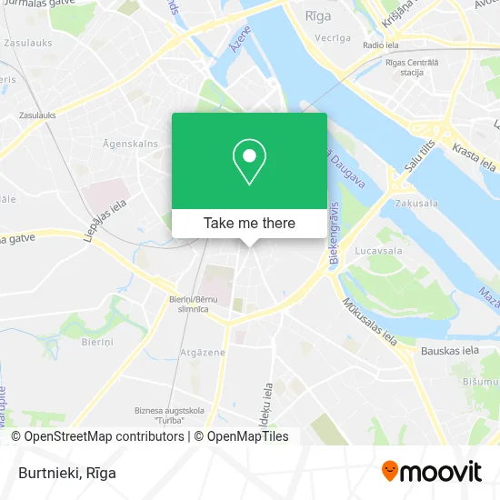 Burtnieki map