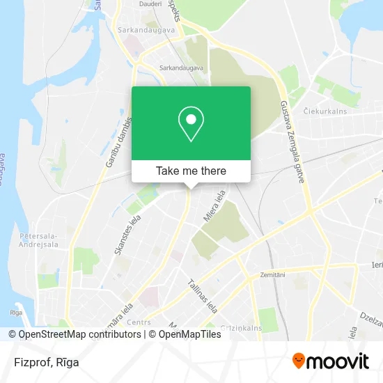 Fizprof map