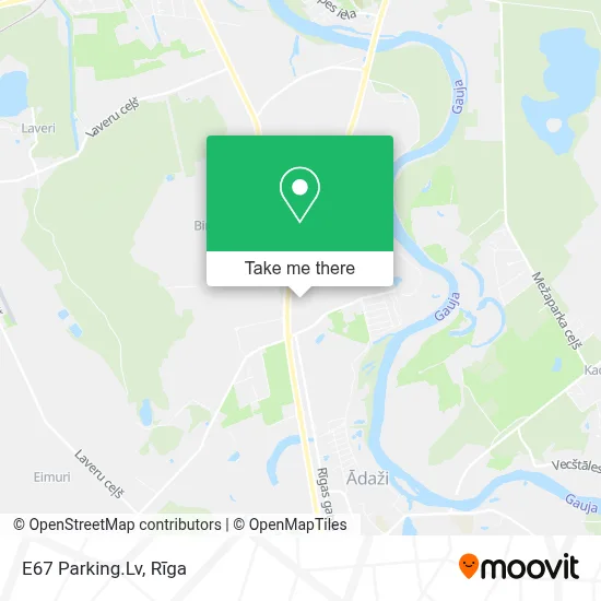 E67 Parking.Lv map