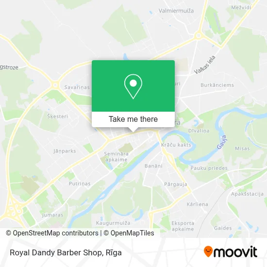 Royal Dandy Barber Shop map