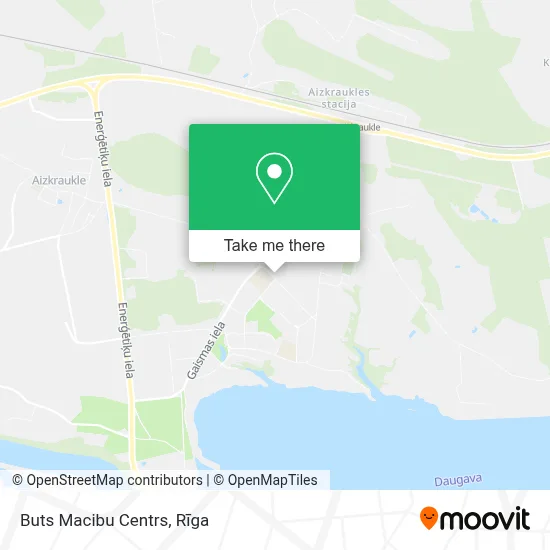 Buts Macibu Centrs map