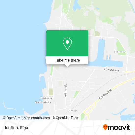 Icotton map