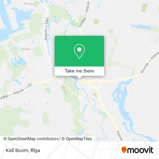 Kidī Boom map