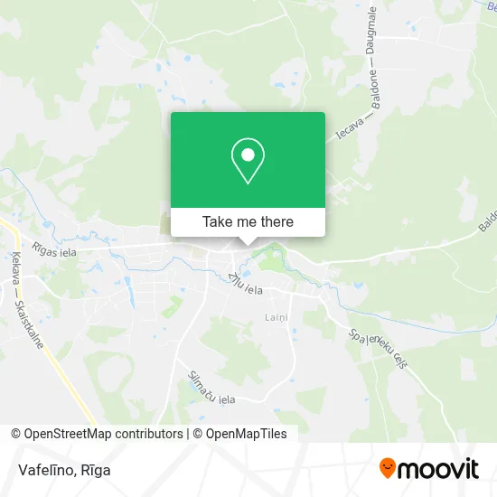 Vafelīno map