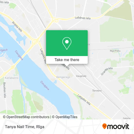Tanya Nail Time map