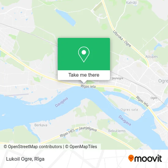 Lukoil Ogre map