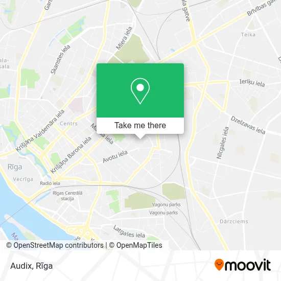 Audix map