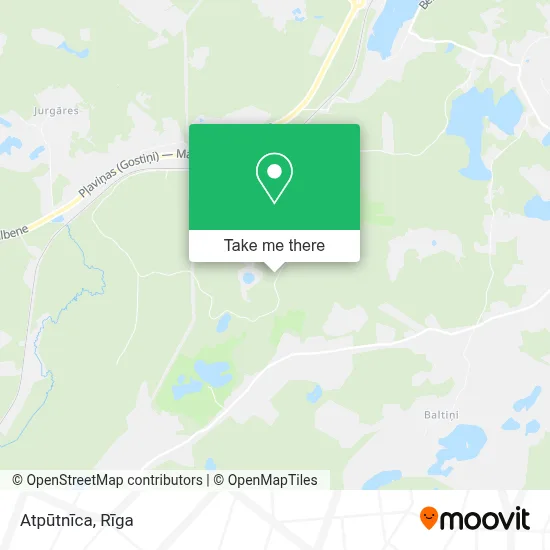 Atpūtnīca map