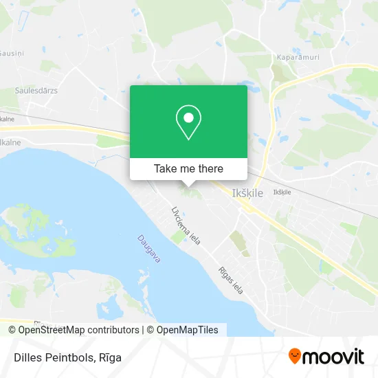 Dilles Peintbols map