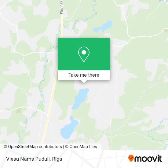 Viesu Nams Puduli map