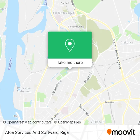 Atea Services And Software map