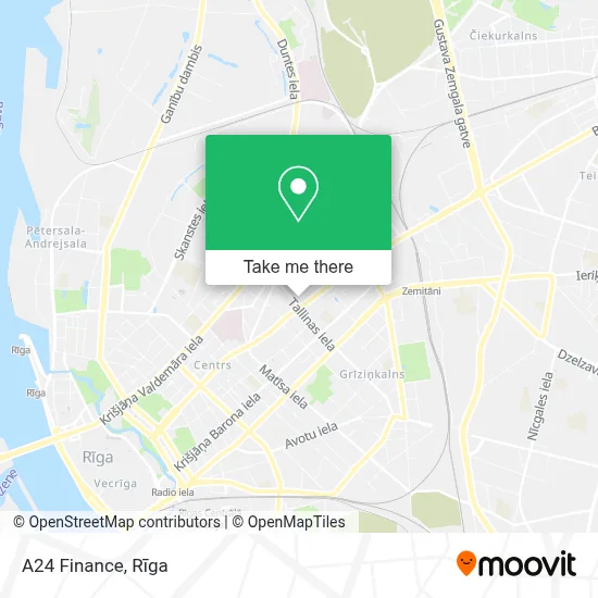 A24 Finance map