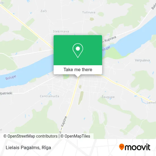 Lielais Pagalms map