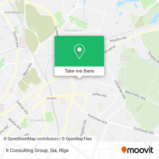 It Consulting Group, Sia map