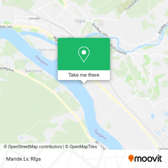 Maride.Lv map