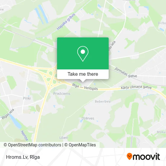 Hroms.Lv map