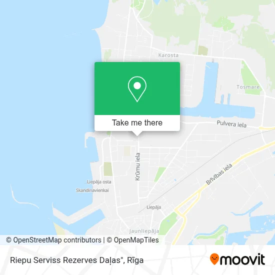 Riepu Serviss Rezerves Daļas" map
