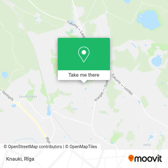 Knauki map