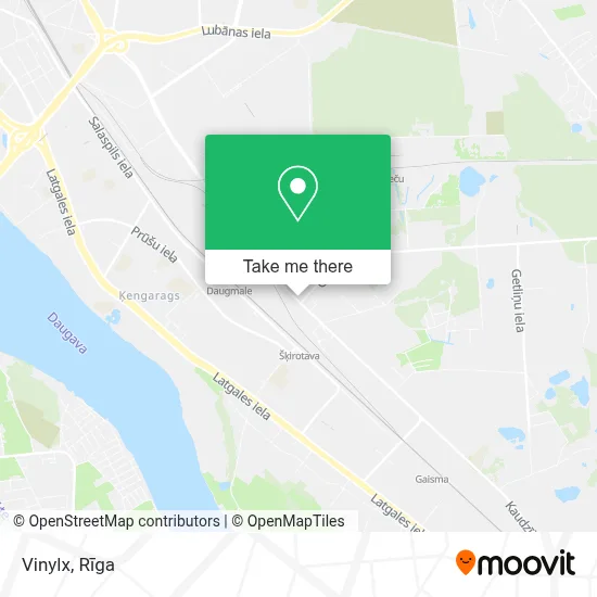 Vinylx map