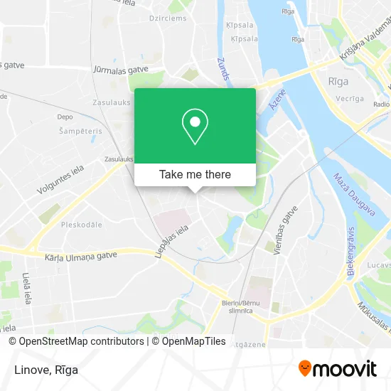 Linove map