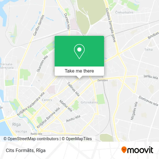 Cits Formāts map