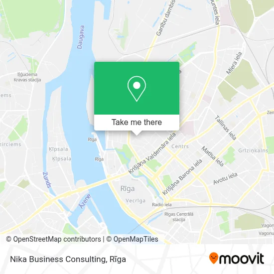 Nika Business Consulting map