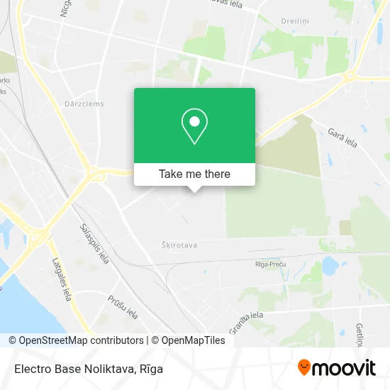 Electro Base Noliktava map