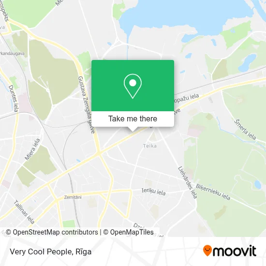 Very Cool People map