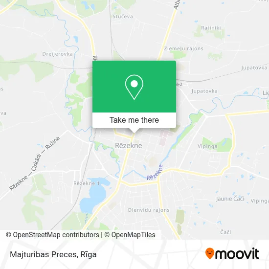 Majturibas Preces map