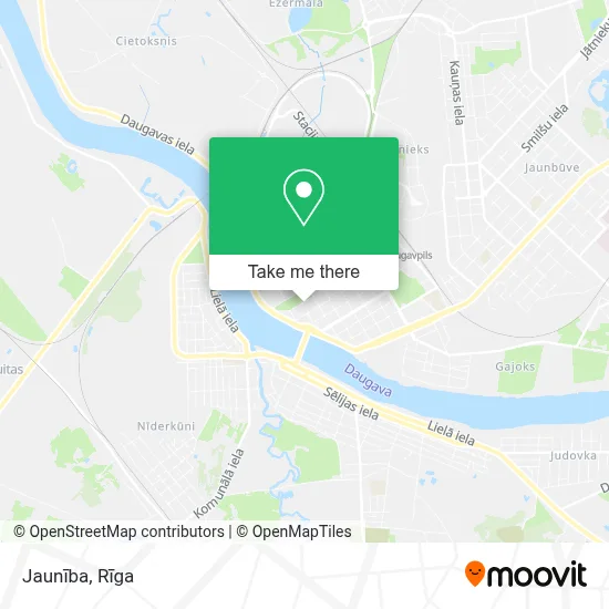 Jaunība map
