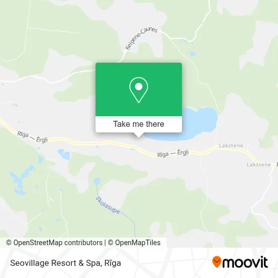 Seovillage Resort & Spa map