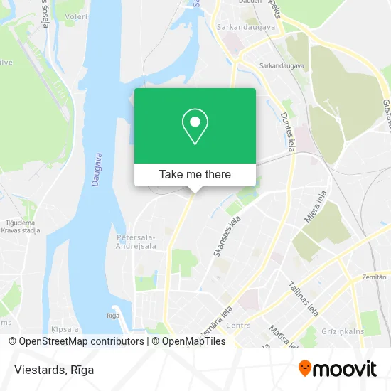 Viestards map