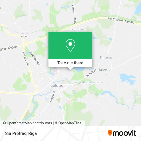 Sia Protrac map