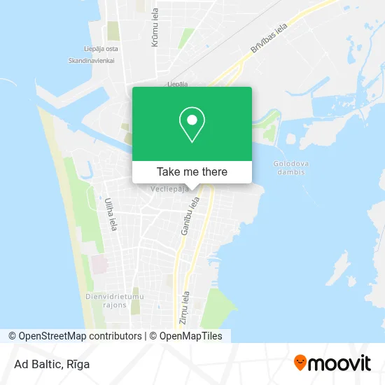 Ad Baltic map