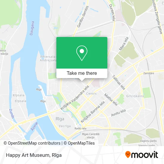 Happy Art Museum map