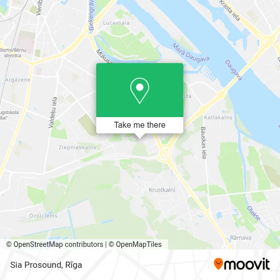 Sia Prosound map