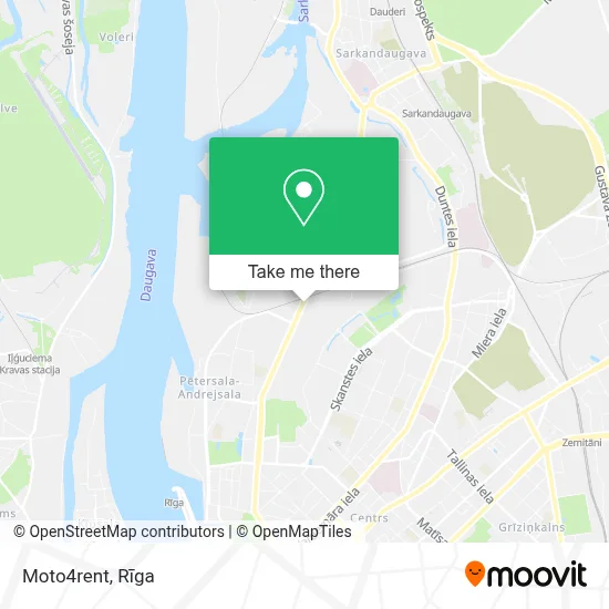 Moto4rent map