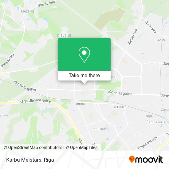 Karbu Meistars map