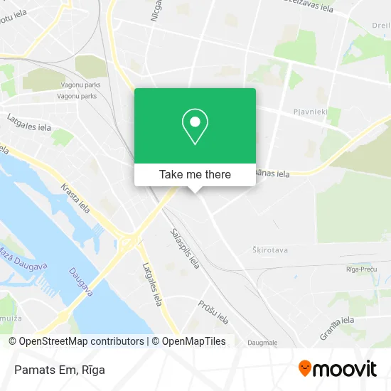 Pamats Em map