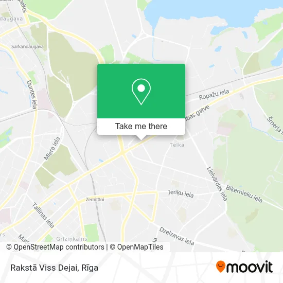 Rakstā Viss Dejai map