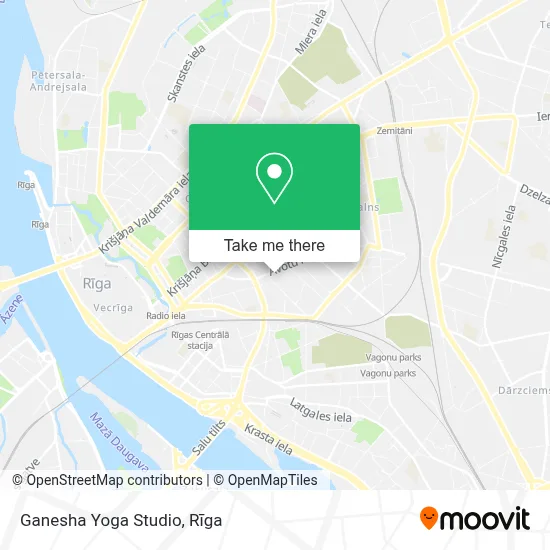 Ganesha Yoga Studio map